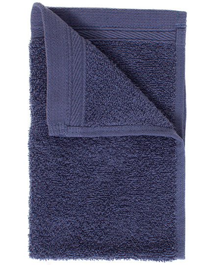 Organic Guest Towel in Denim Faded, Größe 30 x 50 cm