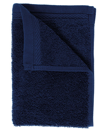 Organic Guest Towel in Navy Blue, Größe 30 x 50 cm
