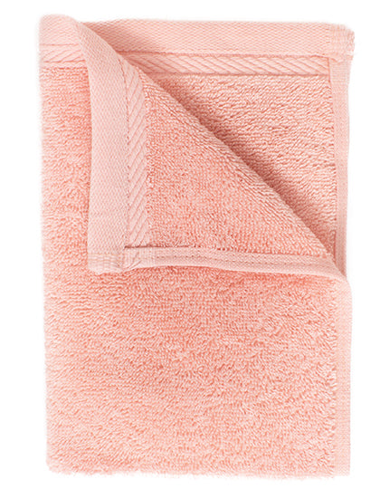 Organic Guest Towel in Salmon, Größe 30 x 50 cm