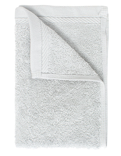 Organic Guest Towel in Silver Grey, Größe 30 x 50 cm