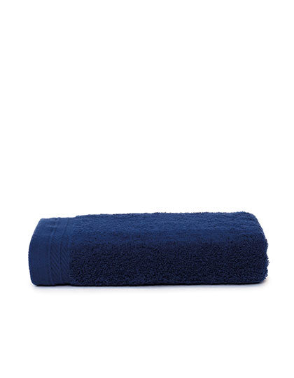 Organic Towel in Navy Blue, Größe 50 x 100 cm