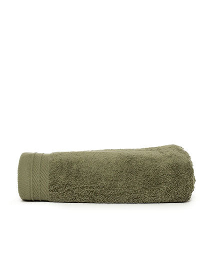 Organic Towel in Olive Green, Größe 50 x 100 cm