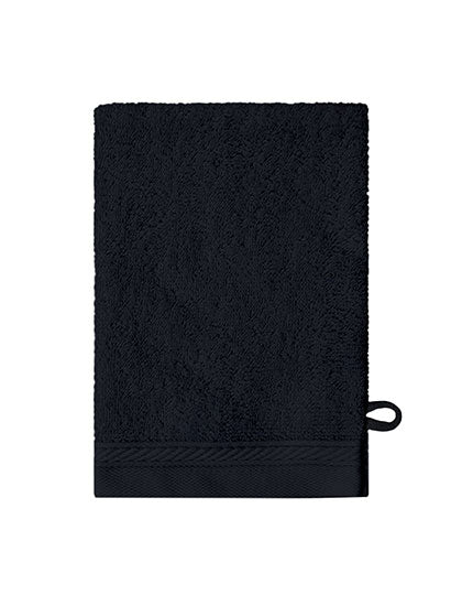 Organic Washcloth in Anthracite, Größe 16 x 21 cm