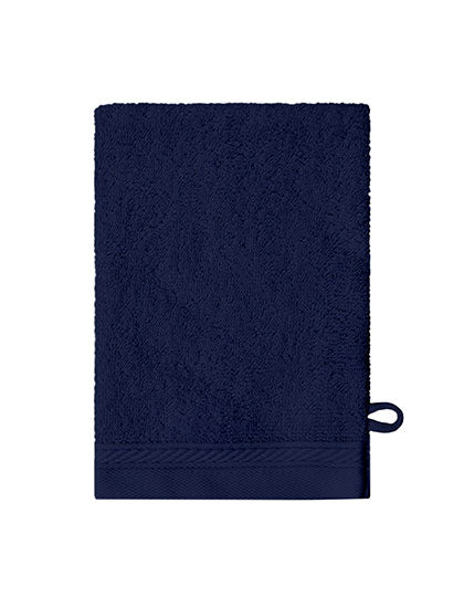 Organic Washcloth in Denim Faded, Größe 16 x 21 cm