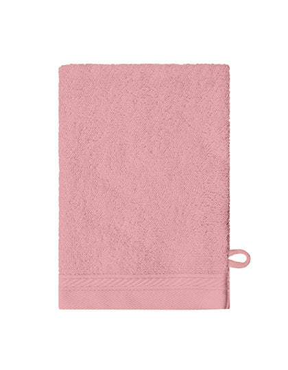 Organic Washcloth in Salmon, Größe 16 x 21 cm