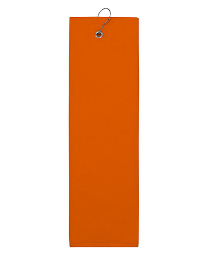 Golf Towel in Orange, Größe 40 x 50 cm