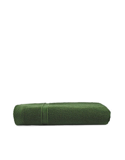 Recycled Classic Towel in Bottle Green, Größe 50 x 100 cm