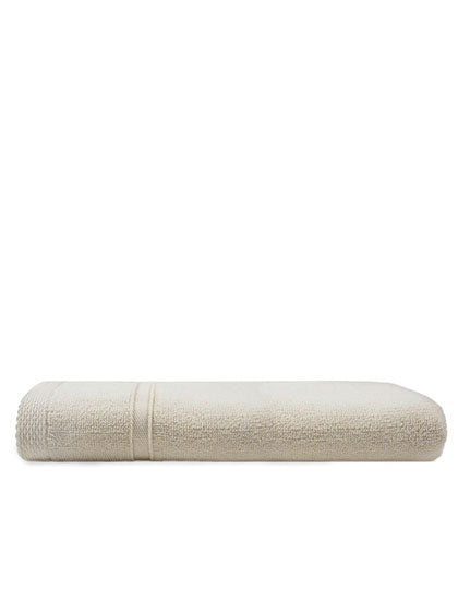 Recycled Bath Towel in Milky Beige, Größe 70 x 140 cm