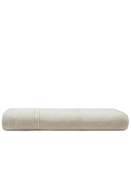 Recycled Classic Beach Towel in Milky Beige, Größe 100 x 180 cm