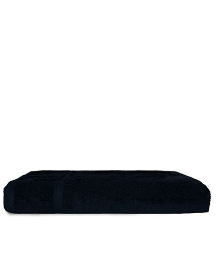 Recycled Classic Beach Towel in Navy Blue, Größe 100 x 180 cm