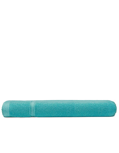 Recycled Classic Beach Towel in Sea Green, Größe 100 x 180 cm