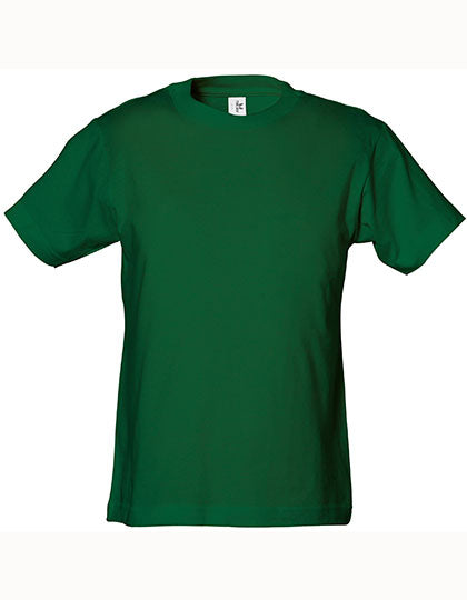 Junior Power Tee in Forest Green, Größe 12/14