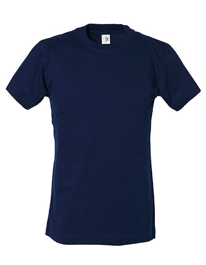 Junior Power Tee in Navy, Größe 12/14