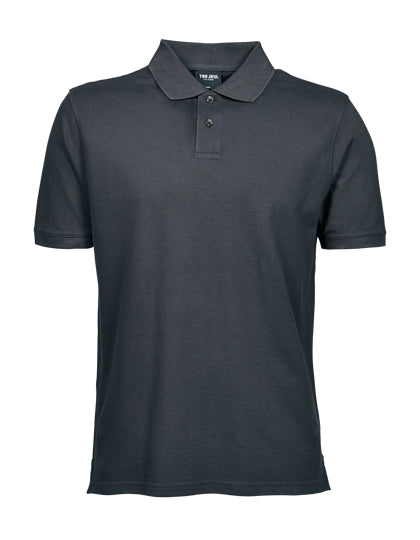 Men´s Heavy Polo in Dark Grey (Solid), Größe 5XL