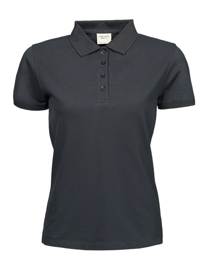 Women´s Heavy Polo in Dark Grey (Solid), Größe 3XL