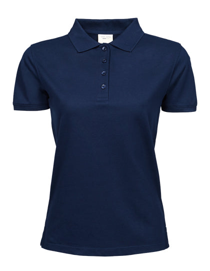 Women´s Heavy Polo in Navy, Größe 3XL