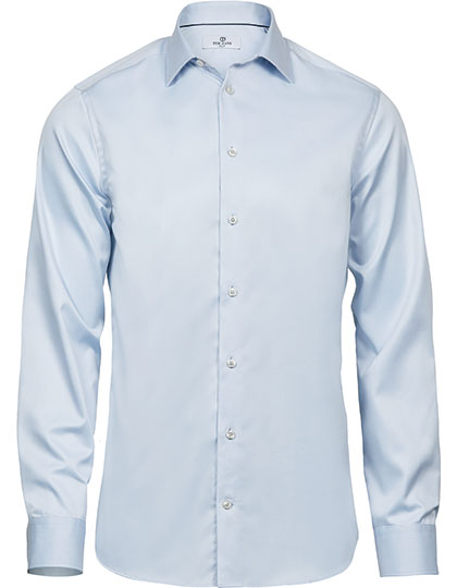 Luxury Shirt Slim Fit in Light Blue, Größe XXL