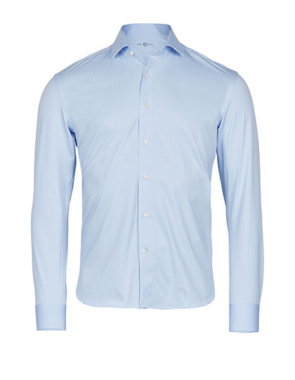 Active Stretch Shirt in Light Blue, Größe 3XL