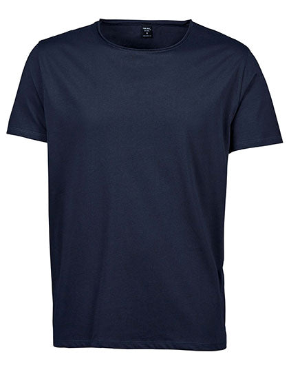 Men´s Raw-Edge Tee in Navy, Größe 3XL