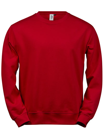 Power Sweatshirt in Red, Größe 5XL