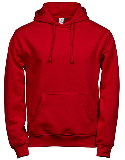 Power Hoodie in Red, Größe 5XL