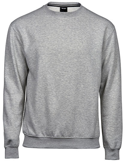 Heavy Sweatshirt in Heather Grey, Größe 5XL