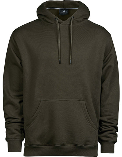 Hooded Sweatshirt in Dark Olive, Größe 3XL