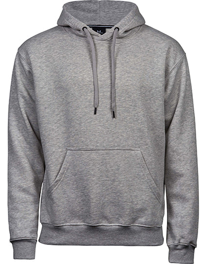 Hooded Sweatshirt in Heather Grey, Größe 3XL