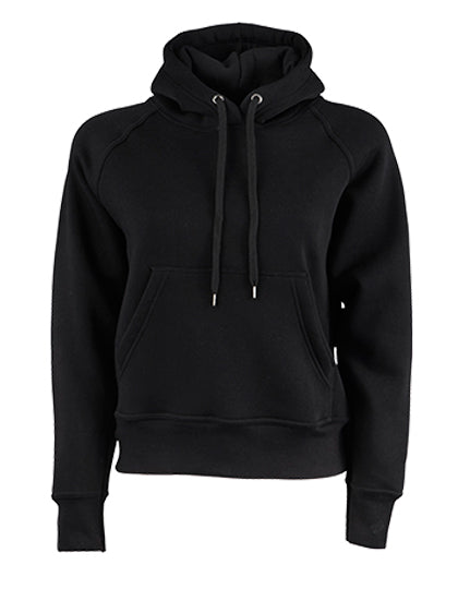 Women´s Hooded Sweatshirt in Black, Größe XXL