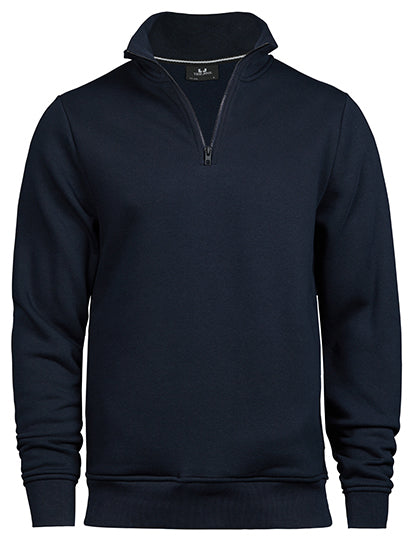 Half Zip Sweatshirt in Navy, Größe 3XL