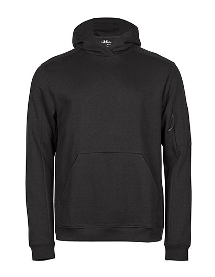 Athletic Hooded Sweat in Black, Größe 3XL