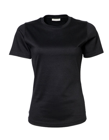 Women´s Interlock Tee in Black, Größe 3XL