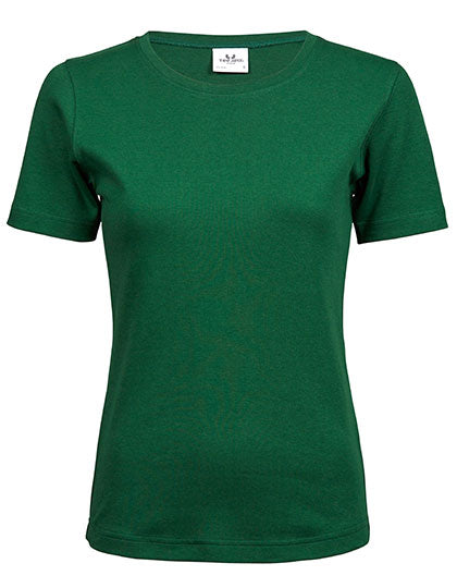 Women´s Interlock Tee in Forest Green, Größe 3XL