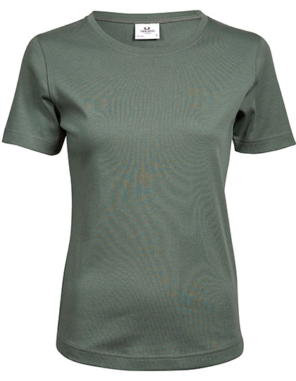 Women´s Interlock Tee in Leaf Green, Größe 3XL