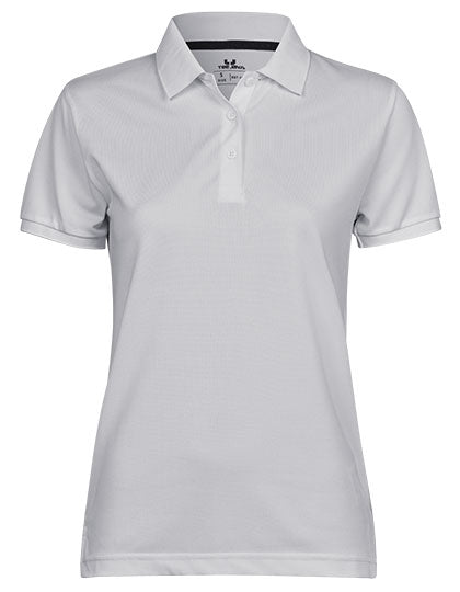 Women´s Club Polo in White, Größe XXL