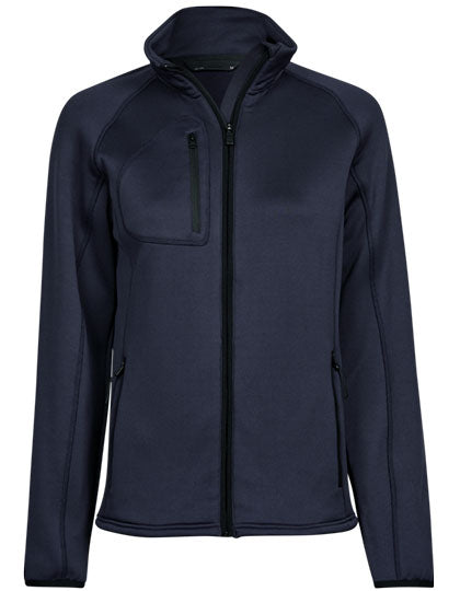 Women´s Stretch Fleece Jacket in Navy, Größe 3XL