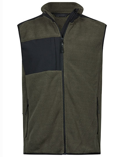 Mountain Fleece Bodywarmer in Deep Green, Größe 3XL