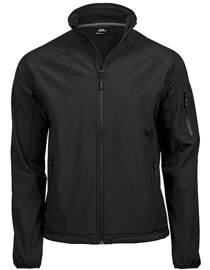 Men´s Lightweight Performance Softshell Jacket in Black, Größe 5XL