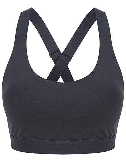 Medium Impact Core Bra in Charcoal Grey, Größe XXL