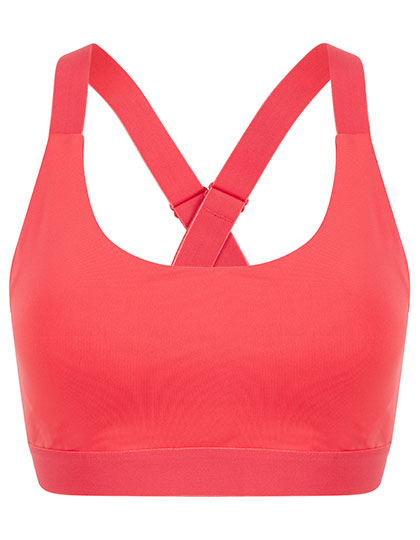 Medium Impact Core Bra in Hot Coral, Größe XXL