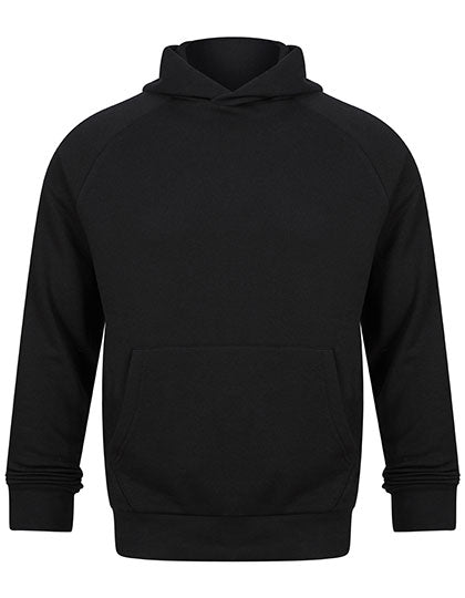 Unisex Athleisure Hoodie in Black, Größe XXL