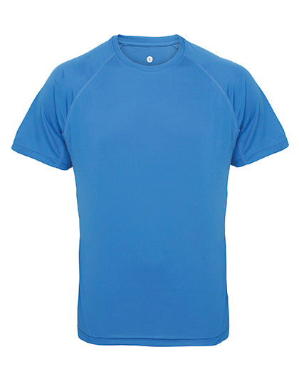 Men´s Panelled Tech Tee in Sapphire, Größe 3XL