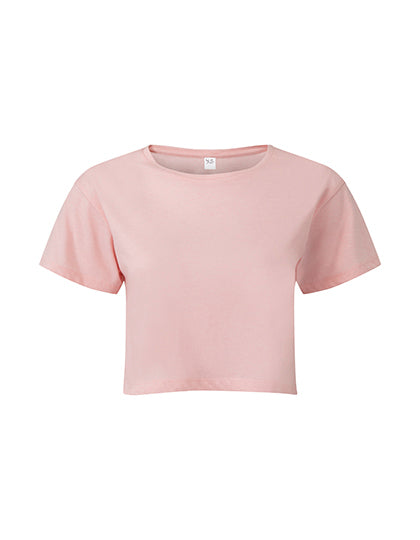 Women´s Crop Top in Light Pink, Größe XXS