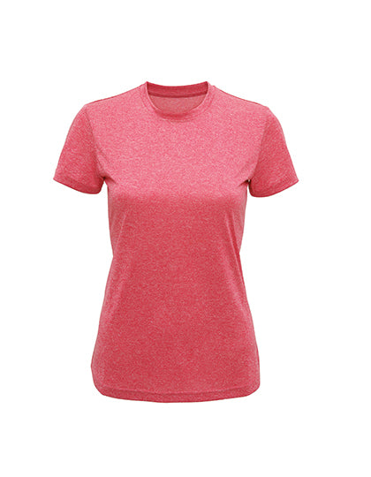 Women´s Performance T-Shirt in Pink Melange, Größe XL