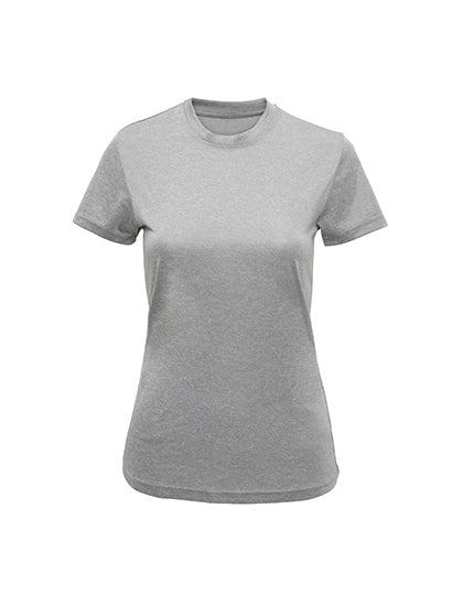 Women´s Performance T-Shirt in Silver Melange, Größe XL