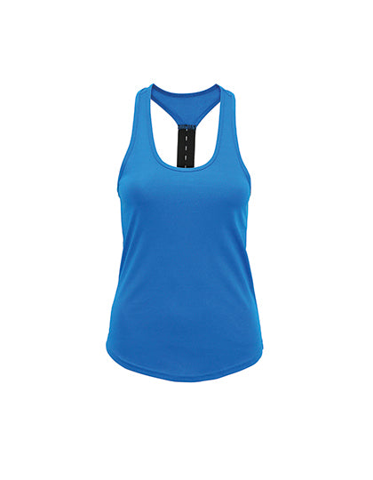 Women´s Performance Strap Back Vest in Sapphire, Größe XL