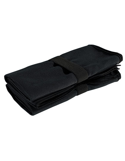 Microfibre Quick Dry Fitness Towel in Black, Größe 90 x 40 cm