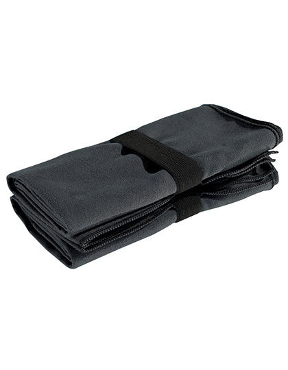 Microfibre Quick Dry Fitness Towel in Charcoal, Größe 90 x 40 cm