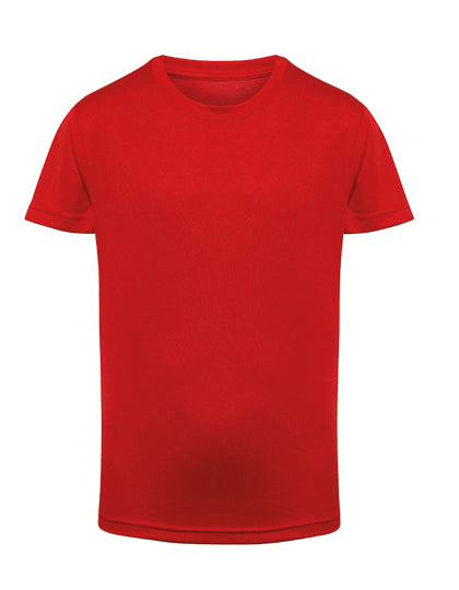 Kids Performance T-Shirt in Fire Red, Größe 12/13