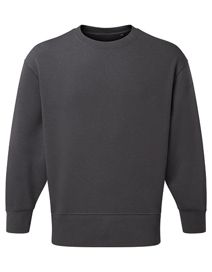 Unisex Recycled Sweatshirt in Charcoal, Größe XXL